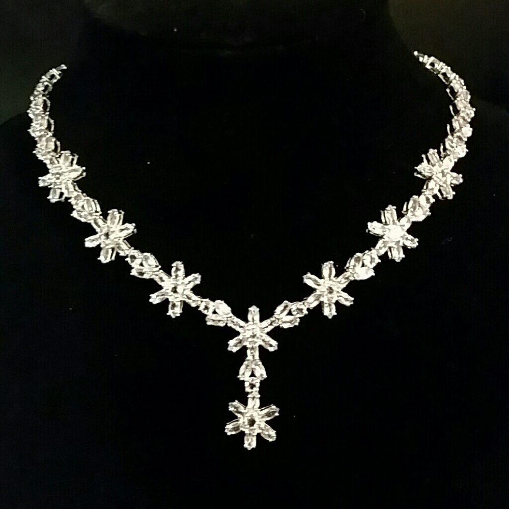 Solid 925 Sterling & Pale Amethyst Necklace